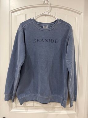 EUC Seaside Crewneck Sweatshirt - Dusty Blue